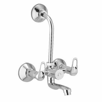 Wall Mixer Tel. with L-Bend