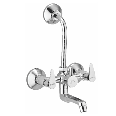 Wall Mixer Tel. with L-Bend