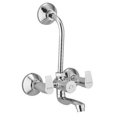 Wall Mixer Tel. with L-Bend