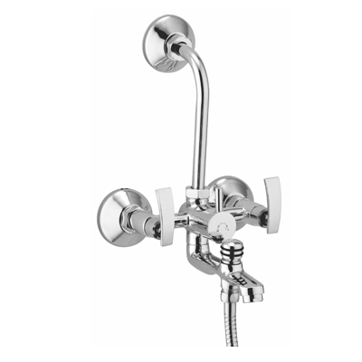 Wall Mixer Tel. with L-Bend