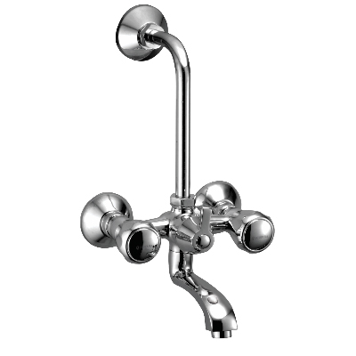 Wall Mixer Tel. with L-Bend